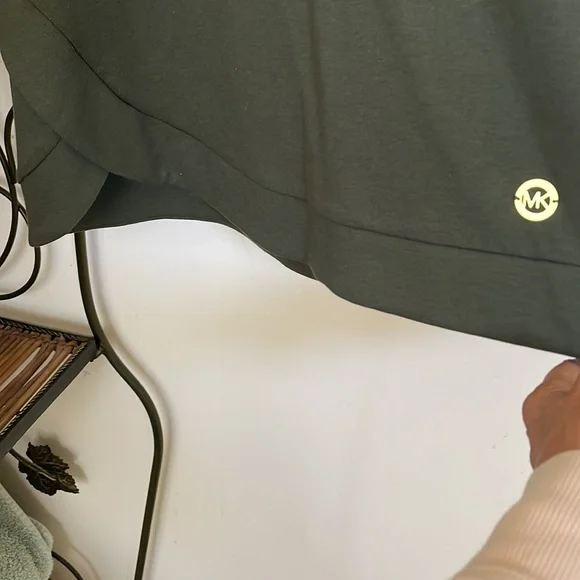 NWT-Michael Kors Olive Green Hoodie🎄 - Picture 5 of 5